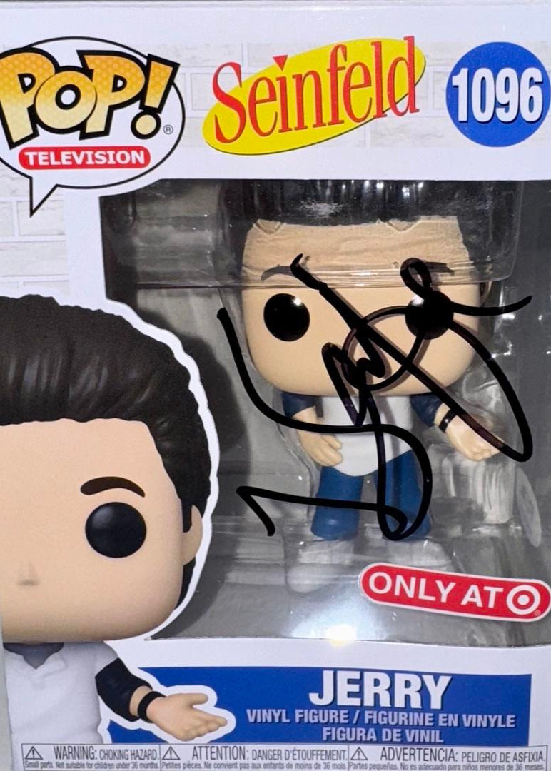 Jerry Seinfeld Signed Funko Pop #1096 "Jerry" (Seinfeld) - Beckett and PSA COA